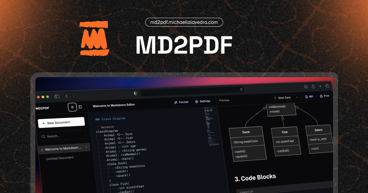 MD2PDF cover